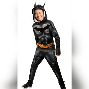 Rubie's Black and Gold Superhero Kids Costume